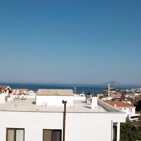 Feriehus New 2+1 Flat With Sea View In Datca Center Datça